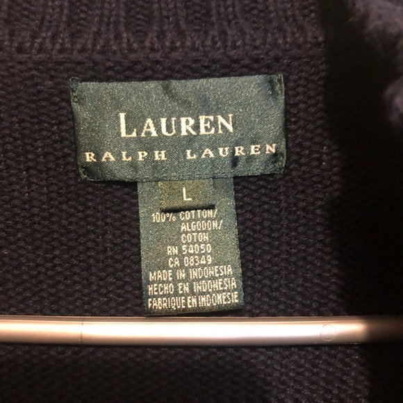 LAUREN by Ralph Lauren Half Zip Sweater - Picture 2 of 2